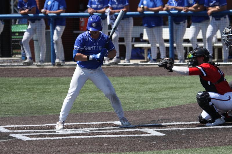 Saint Louis University (SLU) vs Davidson College Baseball 2024 XXXVII.jpg :: Saint Louis University (SLU) vs Davidson College (Wildcats) Baseball the Billikens won 7-2 win at the Billikens Sport Center on the St. Louis, Missouri, USA. Division I, A10, NCAA, UAA