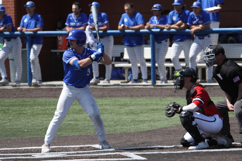 Saint Louis University (SLU) vs Davidson College Baseball 2024 XXXVIII.jpg :: Saint Louis University (SLU) vs Davidson College (Wildcats) Baseball the Billikens won 7-2 win at the Billikens Sport Center on the St. Louis, Missouri, USA. Division I, A10, NCAA, UAA