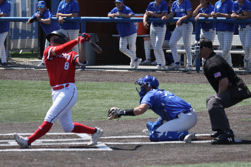 Saint Louis University (SLU) vs Davidson College Baseball 2024 XXXX.jpg :: Saint Louis University (SLU) vs Davidson College Baseball in a match-up between the Billiken's and the Wildcats the Billiken's won 7-2 at the Billikens Sports Center in St. Louis, Missouri, USA. A10, Atlantic 10 Conference, Division I, NCAA, UAA