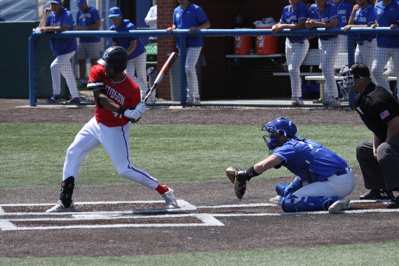 Saint Louis University (SLU) vs Davidson College Baseball 2024 XXXXVII.jpg :: Saint Louis University (SLU) vs Davidson College Baseball in a match-up between the Billiken's and the Wildcats the Billiken's won 7-2 at the Billikens Sports Center in St. Louis, Missouri, USA. A10, Atlantic 10 Conference, Division I, NCAA, UAA