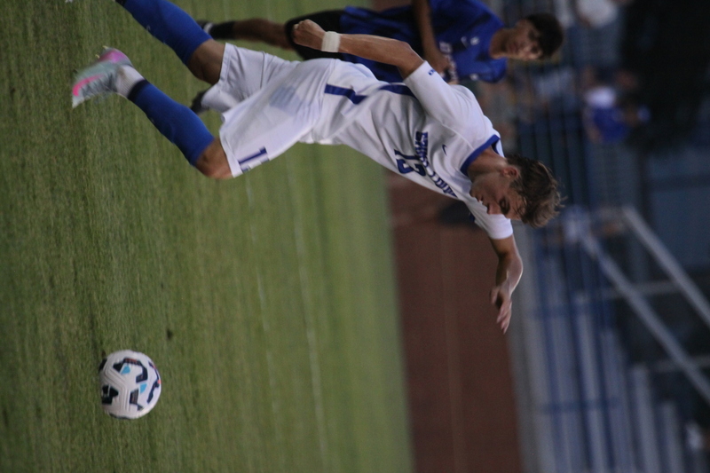 Saint Louis University (SLU) vs DePaul University Soccer 2025 LVI.jpg :: Saint Louis University (SLU) vs DePaul University Men's Soccer 2025 at Robert R. Herrmann Stadium in St. Louis, Missouri, USA. SLU won 3-0. Both teams are Division I teams. This was an exhibition match up. 