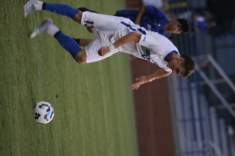 Saint Louis University (SLU) vs DePaul University Soccer 2025 LXI.jpg :: Saint Louis University (SLU) vs DePaul University Men's Soccer 2025 at Robert R. Herrmann Stadium in St. Louis, Missouri, USA. SLU won 3-0. Both teams are Division I teams. This was an exhibition match up. 
