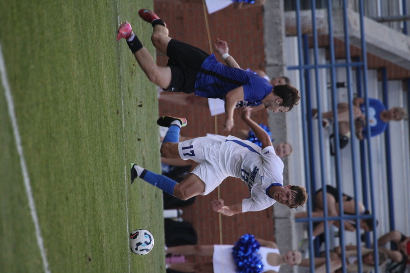 Saint Louis University (SLU) vs DePaul University Soccer 2025 LXIV.jpg :: Saint Louis University (SLU) vs DePaul University Soccer 2025 at Robert R. Hermann Stadium on the St. Louis, Missouri, USA. SLU won 3-0. August 2025, an exhibition match up between two Division I teams SLU and A10 Conference team and the Blue Demons a Big East Conference team.