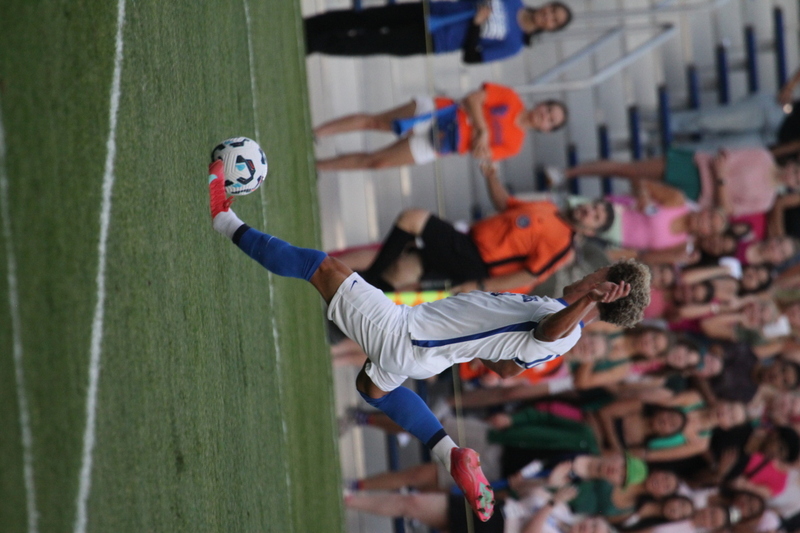Saint Louis University (SLU) vs DePaul University Soccer 2025 XXII.jpg :: Saint Louis University (SLU) vs DePaul University Men's Soccer Blue Demons. SLU won 3-0. Both Teams are Division I teams SLU is in the A10 Conference and DePaul is in the Big East Conference. The Blue Demons visit the Billikens at Robert R. Hermann Stadium in St. Louis, Missouri, USA. football.com, fotball