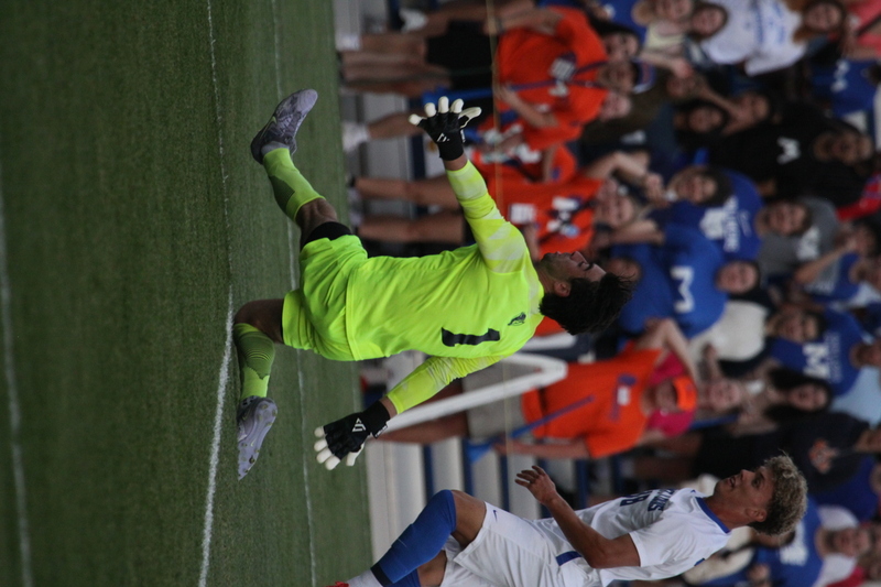 Saint Louis University (SLU) vs DePaul University Soccer 2025 XXIV.jpg :: Saint Louis University (SLU) vs DePaul University Men's Soccer Blue Demons. SLU won 3-0. Both Teams are Division I teams SLU is in the A10 Conference and DePaul is in the Big East Conference. The Blue Demons visit the Billikens at Robert R. Hermann Stadium in St. Louis, Missouri, USA. football.com, fotball
