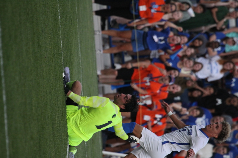 Saint Louis University (SLU) vs DePaul University Soccer 2025 XXV.jpg :: Saint Louis University (SLU) vs DePaul University Men's Soccer Blue Demons. SLU won 3-0. Both Teams are Division I teams SLU is in the A10 Conference and DePaul is in the Big East Conference. The Blue Demons visit the Billikens at Robert R. Hermann Stadium in St. Louis, Missouri, USA. football.com, fotball