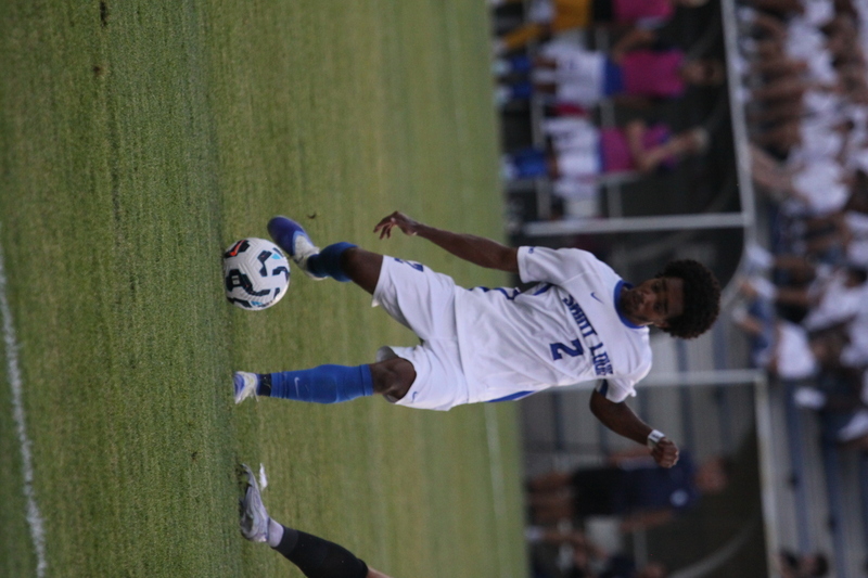 Saint Louis University (SLU) vs DePaul University Soccer 2025 XXVI.jpg :: Saint Louis University (SLU) vs DePaul University Men's Soccer Blue Demons. SLU won 3-0. Both Teams are Division I teams SLU is in the A10 Conference and DePaul is in the Big East Conference. The Blue Demons visit the Billikens at Robert R. Hermann Stadium in St. Louis, Missouri, USA. football.com, fotball
