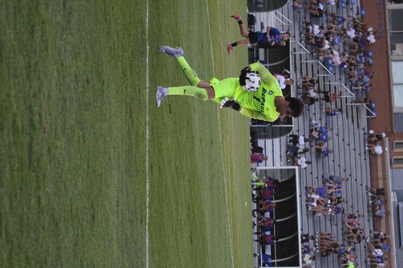 Saint Louis University (SLU) vs DePaul University Soccer 2025 XXXI.jpg :: Saint Louis University (SLU) vs DePaul University Men's Soccer Blue Demons. SLU won 3-0. Both Teams are Division I teams SLU is in the A10 Conference and DePaul is in the Big East Conference. The Blue Demons visit the Billikens at Robert R. Hermann Stadium in St. Louis, Missouri, USA. football.com, fotball