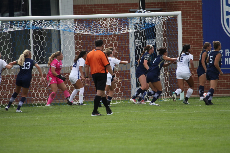 Saint Louis University (SLU) vs George Washington University Womens Soccer 2024 C.jpg :: Saint Louis University (SLU) Billiken's Women's NCAA Soccer, Division I (A10) Atlantic 10 Conference. SLU is primarily an Academic University but recently has proven to be an athletes conduit to business and a lifetime of athletic exploits to talk about. The match-up between SLU and George Washington University women's soccer took place at Robert R. Hermann Stadium on the St. Louis, Missouri, USA campus. 