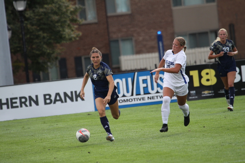 Saint Louis University (SLU) vs George Washington University Womens Soccer 2024 CII.jpg :: Saint Louis University (SLU) Billiken's Women's NCAA Soccer, Division I (A10) Atlantic 10 Conference. SLU is primarily an Academic University but recently has proven to be an athletes conduit to business and a lifetime of athletic exploits to talk about. The match-up between SLU and George Washington University women's soccer took place at Robert R. Hermann Stadium on the St. Louis, Missouri, USA campus. 