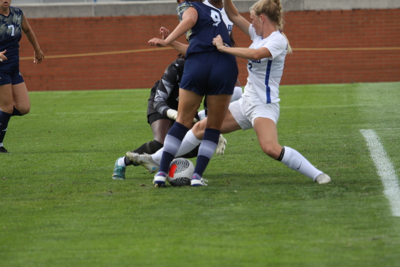 Saint Louis University (SLU) vs George Washington University Womens Soccer 2024 CXI.jpg :: Saint Louis University (SLU) Billiken's Women's NCAA Soccer, Division I (A10) Atlantic 10 Conference. SLU is primarily an Academic University but recently has proven to be an athletes conduit to business and a lifetime of athletic exploits to talk about. The match-up between SLU and George Washington University women's soccer took place at Robert R. Hermann Stadium on the St. Louis, Missouri, USA campus. 