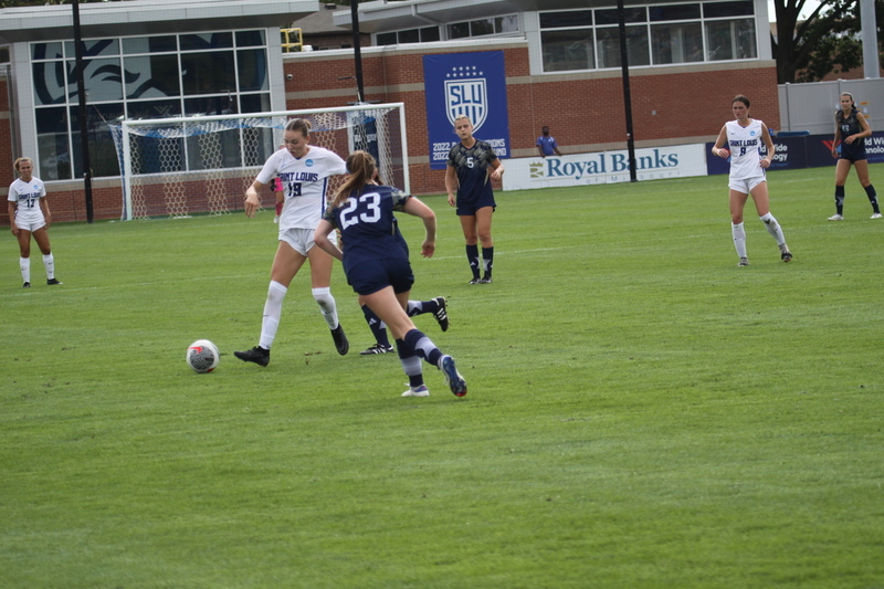 Saint Louis University (SLU) vs George Washington University Womens Soccer 2024 CXXXII.jpg :: Saint Louis University (SLU) vs George Washington University at Robert R. Hermann Stadium on SLU's St. Louis campus. SLU women's soccer records the 4-0 win. In a Division I match up SLU is in the A10 Conference. St. Louis, Missouri, USA. 09-22-2024, NCAA, UAA