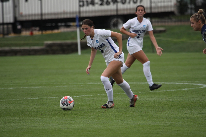 Saint Louis University (SLU) vs George Washington University Womens Soccer 2024 III.jpg :: Saint Louis University (SLU) vs George Washington University Division I Women's Soccer at Hermann Stadium in St. Louis, Missouri, USA. An A10 match up that was action packed in a SLU (Billikens) win 4-0. UAA, NCAA  