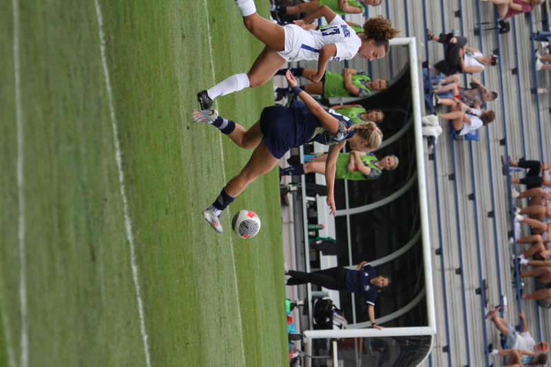 Saint Louis University (SLU) vs George Washington University Womens Soccer 2024 IX.jpg :: Saint Louis University (SLU) vs George Washington University Division I Women's Soccer at Hermann Stadium in St. Louis, Missouri, USA. An A10 match up that was action packed in a SLU (Billikens) win 4-0. UAA, NCAA  