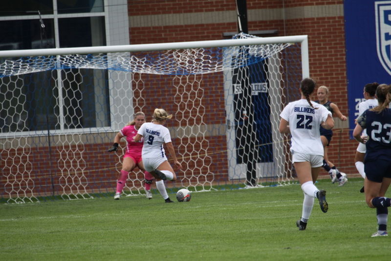Saint Louis University (SLU) vs George Washington University Womens Soccer 2024 LX.jpg :: Saint Louis University (Billikens) vs George Washington University Womens Soccer 2024 at Robert R. Hermann Stadium. The SLU is a Division I A10 Conference team. The match up was played on SLU's St. Louis, Missouri Campus. NCAA, UAA