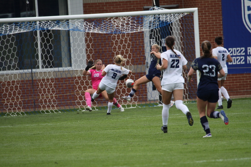 Saint Louis University (SLU) vs George Washington University Womens Soccer 2024 LXII.jpg :: Saint Louis University (Billikens) vs George Washington University Womens Soccer 2024 at Robert R. Hermann Stadium. The SLU is a Division I A10 Conference team. The match up was played on SLU's St. Louis, Missouri Campus. NCAA, UAA