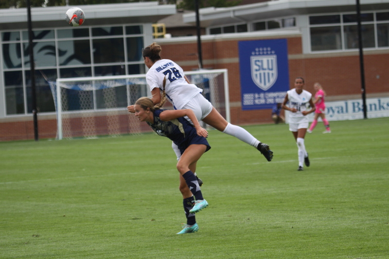 Saint Louis University (SLU) vs George Washington University Womens Soccer 2024 LXV.jpg :: Saint Louis University (Billikens) vs George Washington University Womens Soccer 2024 at Robert R. Hermann Stadium. The SLU is a Division I A10 Conference team. The match up was played on SLU's St. Louis, Missouri Campus. NCAA, UAA