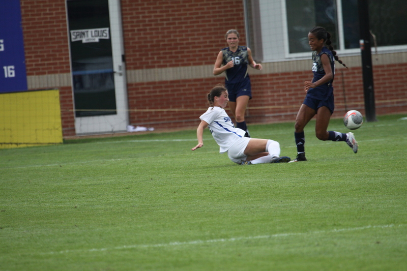 Saint Louis University (SLU) vs George Washington University Womens Soccer 2024 LXVII.jpg :: Saint Louis University (Billikens) vs George Washington University Womens Soccer 2024 at Robert R. Hermann Stadium. The SLU is a Division I A10 Conference team. The match up was played on SLU's St. Louis, Missouri Campus. NCAA, UAA