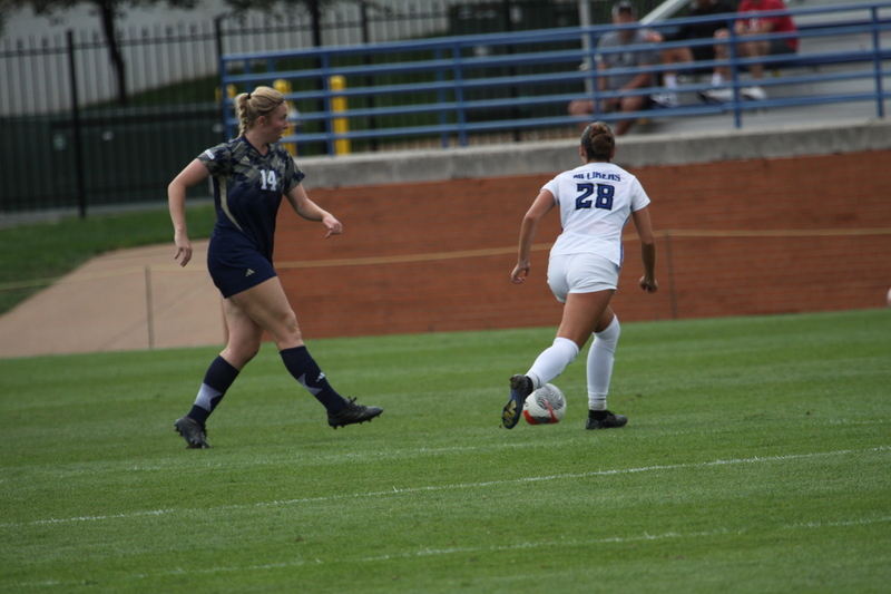 Saint Louis University (SLU) vs George Washington University Womens Soccer 2024 LXVIII.jpg :: Saint Louis University (Billikens) vs George Washington University Womens Soccer 2024 at Robert R. Hermann Stadium. The SLU is a Division I A10 Conference team. The match up was played on SLU's St. Louis, Missouri Campus. NCAA, UAA