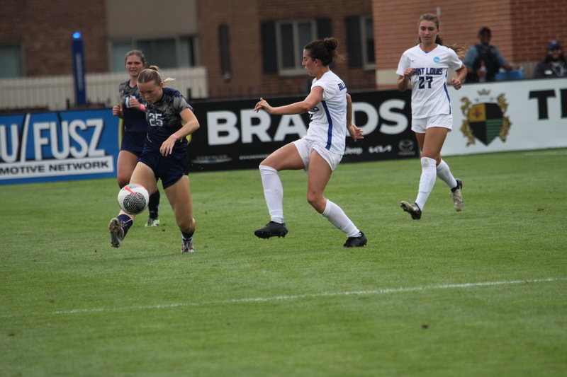Saint Louis University (SLU) vs George Washington University Womens Soccer 2024 LXXIV.jpg :: Saint Louis University (Billikens) vs George Washington University Womens Soccer 2024 at Robert R. Hermann Stadium. The SLU is a Division I A10 Conference team. The match up was played on SLU's St. Louis, Missouri Campus. NCAA, UAA