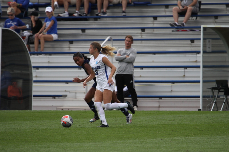 Saint Louis University (SLU) vs George Washington University Womens Soccer 2024 LXXIX.jpg :: Saint Louis University (Billikens) vs George Washington University Womens Soccer 2024 at Robert R. Hermann Stadium. The SLU is a Division I A10 Conference team. The match up was played on SLU's St. Louis, Missouri Campus. NCAA, UAA