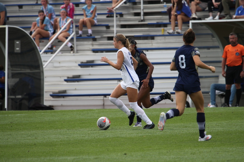 Saint Louis University (SLU) vs George Washington University Womens Soccer 2024 LXXX.jpg :: Saint Louis University (Billikens) vs George Washington University Womens Soccer 2024 at Robert R. Hermann Stadium. The SLU is a Division I A10 Conference team. The match up was played on SLU's St. Louis, Missouri Campus. NCAA, UAA