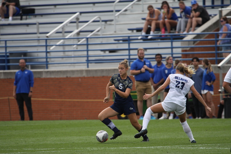 Saint Louis University (SLU) vs George Washington University Womens Soccer 2024 LXXXI.jpg :: Saint Louis University (Billikens) vs George Washington University Womens Soccer 2024 at Robert R. Hermann Stadium. The SLU is a Division I A10 Conference team. The match up was played on SLU's St. Louis, Missouri Campus. NCAA, UAA