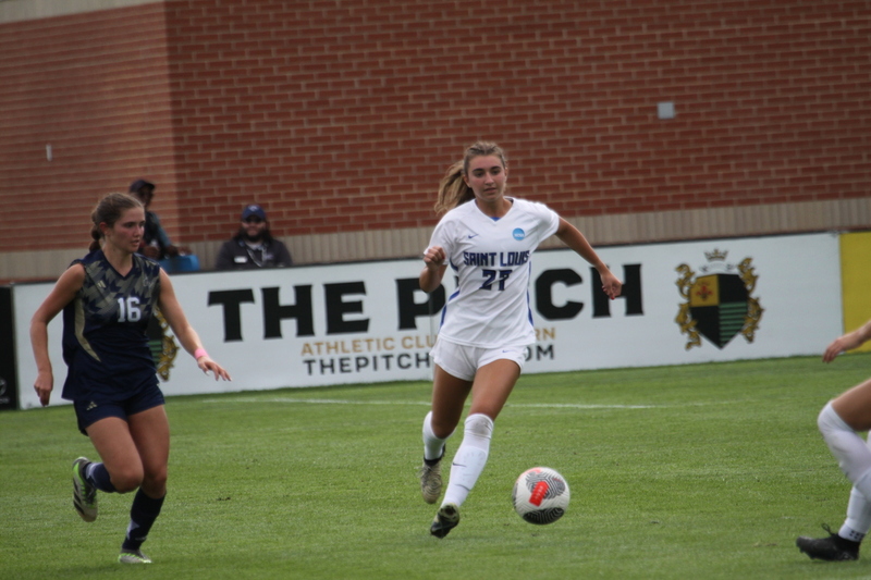 Saint Louis University (SLU) vs George Washington University Womens Soccer 2024 LXXXIV.jpg :: Saint Louis University (Billikens) vs George Washington University Womens Soccer 2024 at Robert R. Hermann Stadium. The SLU is a Division I A10 Conference team. The match up was played on SLU's St. Louis, Missouri Campus. NCAA, UAA