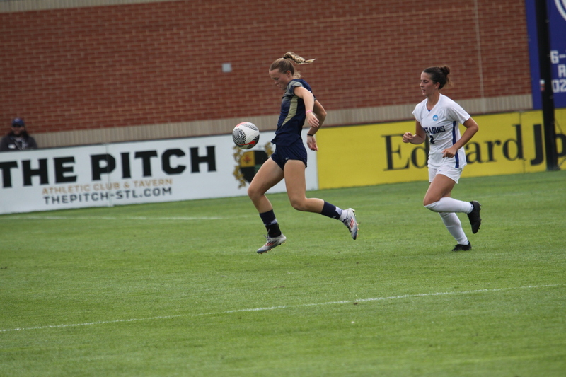 Saint Louis University (SLU) vs George Washington University Womens Soccer 2024 LXXXIX.jpg :: Saint Louis University (SLU) Billiken's Women's NCAA Soccer, Division I (A10) Atlantic 10 Conference. SLU is primarily an Academic University but recently has proven to be an athletes conduit to business and a lifetime of athletic exploits to talk about. The match-up between SLU and George Washington University women's soccer took place at Robert R. Hermann Stadium on the St. Louis, Missouri, USA campus. 