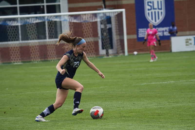Saint Louis University (SLU) vs George Washington University Womens Soccer 2024 XVIII.jpg :: Saint Louis University (SLU) vs George Washington University Division I Women's Soccer at Hermann Stadium in St. Louis, Missouri, USA. An A10 match up that was action packed in a SLU (Billikens) win 4-0. UAA, NCAA  