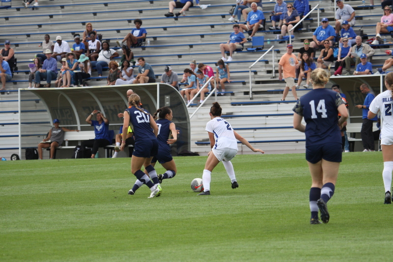 Saint Louis University (SLU) vs George Washington University Womens Soccer 2024 XXI.jpg :: Saint Louis University (SLU) vs George Washington University Division I Women's Soccer at Hermann Stadium in St. Louis, Missouri, USA. An A10 match up that was action packed in a SLU (Billikens) win 4-0. UAA, NCAA  