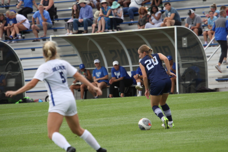 Saint Louis University (SLU) vs George Washington University Womens Soccer 2024 XXV.jpg :: Saint Louis University (SLU) vs George Washington University Division I Women's Soccer at Hermann Stadium in St. Louis, Missouri, USA. An A10 match up that was action packed in a SLU (Billikens) win 4-0. UAA, NCAA  