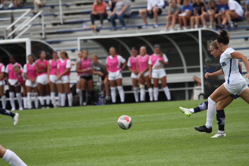 Saint Louis University (SLU) vs George Washington University Womens Soccer 2024 XXVII.jpg :: Saint Louis University (SLU) vs George Washington University Division I Women's Soccer at Hermann Stadium in St. Louis, Missouri, USA. An A10 match up that was action packed in a SLU (Billikens) win 4-0. UAA, NCAA  