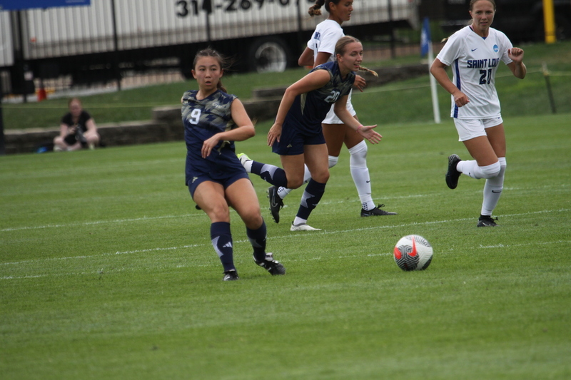 Saint Louis University (SLU) vs George Washington University Womens Soccer 2024 XXXIII.jpg :: Saint Louis University (SLU) vs George Washington University womens NCAA soccer at Robert R. Hermann Stadium on the St. Louis, Missouri, USA campus. SLU Billikens won 4-0. A10 Conference, Atlantic 10 Conference Division I Womens Soccer. 