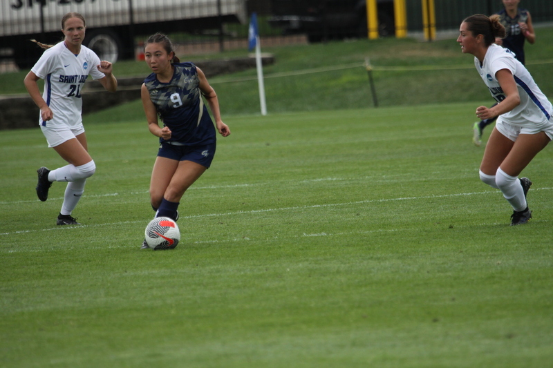Saint Louis University (SLU) vs George Washington University Womens Soccer 2024 XXXIV.jpg :: Saint Louis University (SLU) vs George Washington University womens NCAA soccer at Robert R. Hermann Stadium on the St. Louis, Missouri, USA campus. SLU Billikens won 4-0. A10 Conference, Atlantic 10 Conference Division I Womens Soccer. 