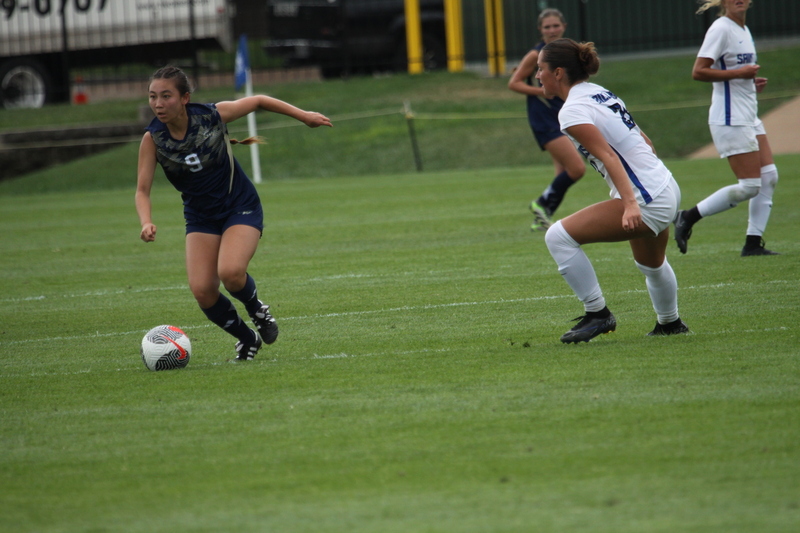 Saint Louis University (SLU) vs George Washington University Womens Soccer 2024 XXXV.jpg :: Saint Louis University (SLU) vs George Washington University womens NCAA soccer at Robert R. Hermann Stadium on the St. Louis, Missouri, USA campus. SLU Billikens won 4-0. A10 Conference, Atlantic 10 Conference Division I Womens Soccer. 