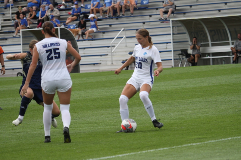 Saint Louis University (SLU) vs George Washington University Womens Soccer 2024 XXXXIX.jpg :: Saint Louis University (SLU) vs George Washington University womens NCAA soccer at Robert R. Hermann Stadium on the St. Louis, Missouri, USA campus. SLU Billikens won 4-0. A10 Conference, Atlantic 10 Conference Division I Womens Soccer. 