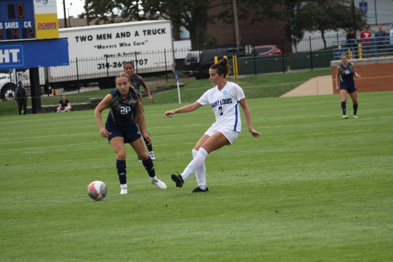 Saint Louis University (SLU) vs George Washington University Womens Soccer 2024 XXXXV.jpg :: Saint Louis University (SLU) vs George Washington University womens NCAA soccer at Robert R. Hermann Stadium on the St. Louis, Missouri, USA campus. SLU Billikens won 4-0. A10 Conference, Atlantic 10 Conference Division I Womens Soccer. 