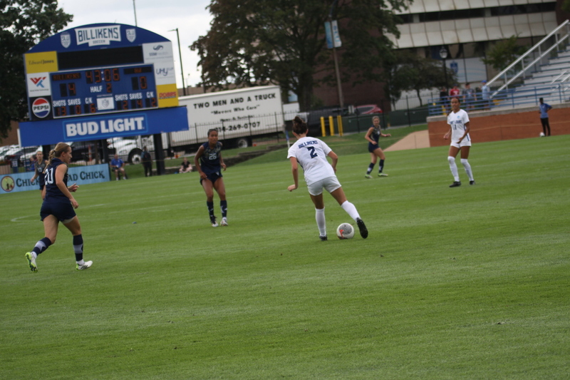 Saint Louis University (SLU) vs George Washington University Womens Soccer 2024 XXXXVI.jpg :: Saint Louis University (SLU) vs George Washington University womens NCAA soccer at Robert R. Hermann Stadium on the St. Louis, Missouri, USA campus. SLU Billikens won 4-0. A10 Conference, Atlantic 10 Conference Division I Womens Soccer. 
