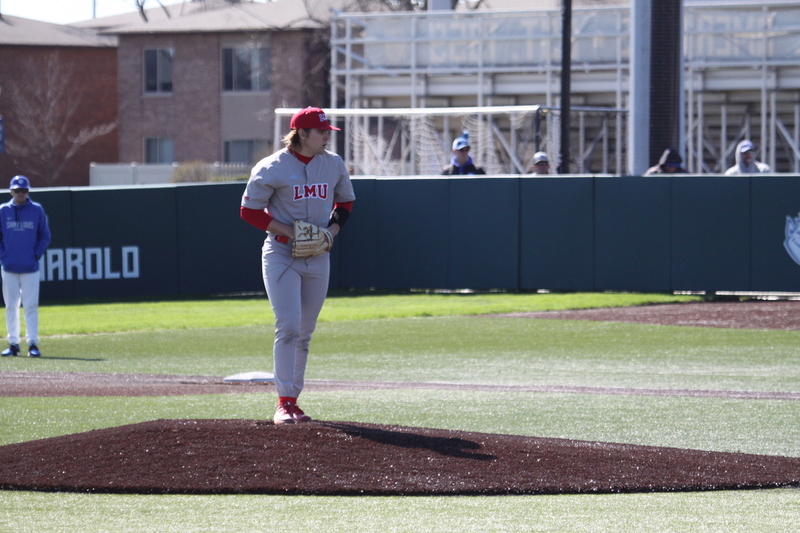 Saint Louis University (SLU) vs Loyola Marymount University 2024.jpg :: Saint Louis University (SLU) Baseball vs Loyola Marymount University (LMU) at Billiken Sports Complex in St. Louis, Missouri, USA. This was a three game weekend series March 9th and 10th 2024 March 9th SLU won 9-5, March 9th SLU won 8-6, and March 10th SLU 11-9