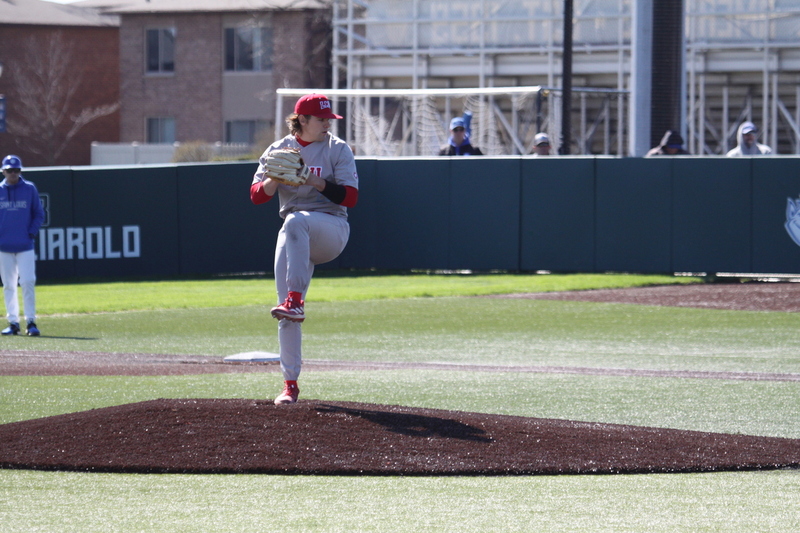 Saint Louis University (SLU) vs Loyola Marymount University Baseball 2024 II.jpg :: Saint Louis University (SLU) Baseball vs Loyola Marymount University (LMU) at Billiken Sports Complex in St. Louis, Missouri, USA. This was a three game weekend series March 9th and 10th 2024 March 9th SLU won 9-5, March 9th SLU won 8-6, and March 10th SLU 11-9