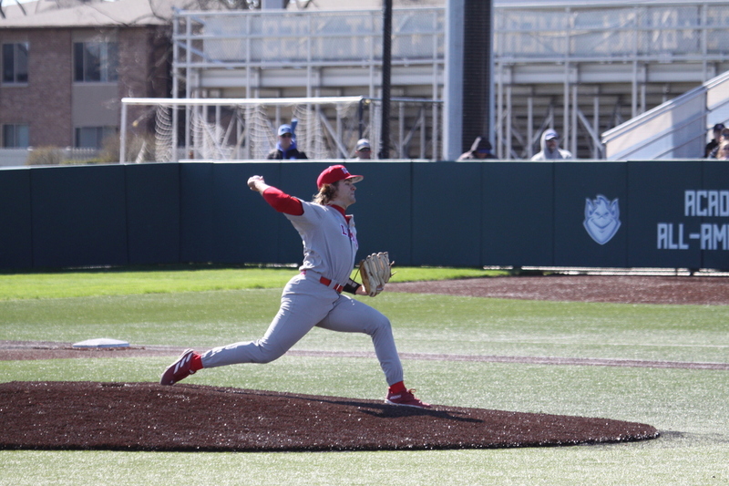 Saint Louis University (SLU) vs Loyola Marymount University Baseball 2024 VII.jpg :: Saint Louis University (SLU) Baseball vs Loyola Marymount University (LMU) at Billiken Sports Complex in St. Louis, Missouri, USA. This was a three game weekend series March 9th and 10th 2024 March 9th SLU won 9-5, March 9th SLU won 8-6, and March 10th SLU 11-9