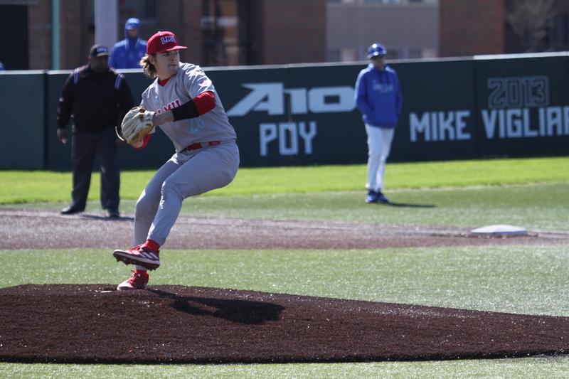 Saint Louis University (SLU) vs Loyola Marymount University Baseball 2024 X.jpg :: Saint Louis University (SLU) vs Loyola Marymount University (LMU) Baseball at Billiken Sports Complex in St. Louis, Missouri, USA. Both SLU and LMU are Division I teams. SLU is a A10 team and LMU is a West Coast Conference team. The two teams played three games over two days. NCAA Baseball