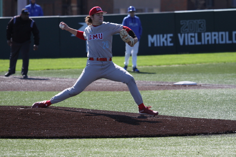 Saint Louis University (SLU) vs Loyola Marymount University Baseball 2024 XIII.jpg :: Saint Louis University (SLU) vs Loyola Marymount University (LMU) Baseball at Billiken Sports Complex in St. Louis, Missouri, USA. Both SLU and LMU are Division I teams. SLU is a A10 team and LMU is a West Coast Conference team. The two teams played three games over two days. NCAA Baseball