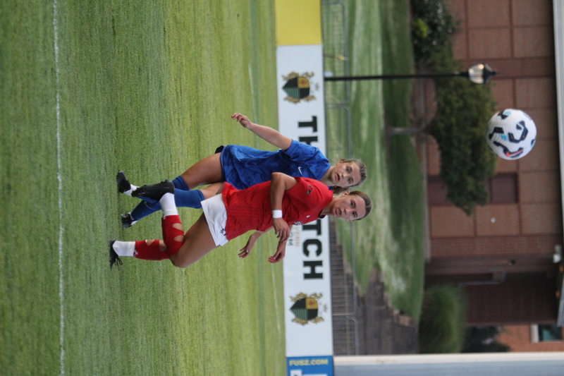 Saint Louis University (SLU) vs SEMO Womens Soccer 2025 A -II.jpg :: Saint Louis University (SLU) Billikens vs Southeast Missouri State University (SEMO) Redhawks Women's Soccer at Robert R. Hermann Stadium on the St. Louis, Missouri, USA campus. The Pitch - A football or Soccer field is the playing surface for the game of association football. It's dimensions and markings are defined by Law 1 of the Laws of the Game, The Field of Play. SLU is a Division I A10 Champion and a NCAA Championships competitor and SEMO is a 9th ranked Division II team matched up in this exhibition game. SLU won 5-0. 
