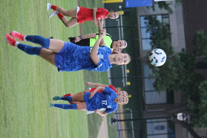 Saint Louis University (SLU) vs SEMO Womens Soccer 2025 A -LXII.jpg :: Saint Louis University (SLU) Billikens vs Southeast Missouri State University (SEMO) at Robert R. Hermann Stadium (Bill McDermott Press Box) on the St. Louis, Missouri, USA campus. The Pitch - A football or Soccer field is the playing surface for the game of association football. It's dimensions and markings are defined by Law 1 of the Laws of the Game, The Field of Play. SEMO is a Ohio Valley Conference 9th ranked Division II team. SLU is a Division I A10 team.