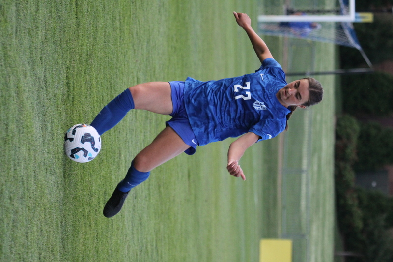 Saint Louis University (SLU) vs SEMO Womens Soccer 2025 A -LXV.jpg :: Saint Louis University (SLU) Billikens vs Southeast Missouri State University (SEMO) Womens Soccer 2025, SLU won 5-0. The Redhawks are a Ohio Valley Conference 9th ranked team in Division II conference. SLU is a A10 Conference Champion and a NCAA Tournament second round team. The contest was held at Robert R. Hermann Stadium on the SLU St. Louis, Missouri, USA campus.