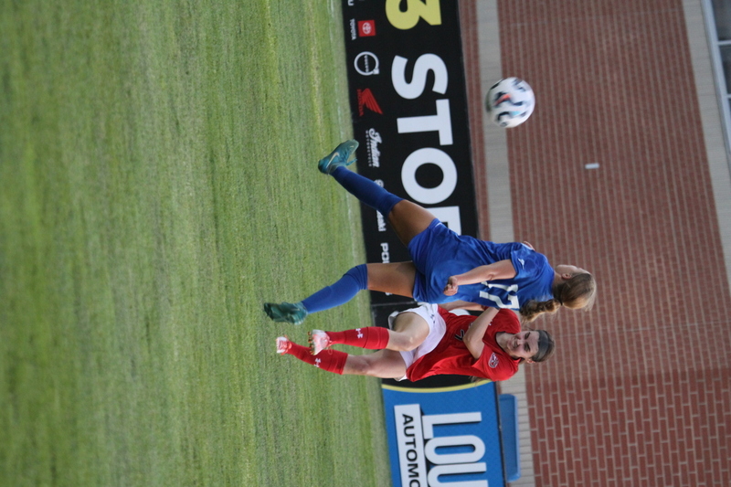 Saint Louis University (SLU) vs SEMO Womens Soccer 2025 A -LXXXI.jpg :: Saint Louis University (SLU) Billikens vs Southeast Missouri State University (SEMO) Redhawks at Robert R. Hermann Stadium in St. Louis, Missouri, USA. SLU won 5-0. NCAA, Womens Soccer
