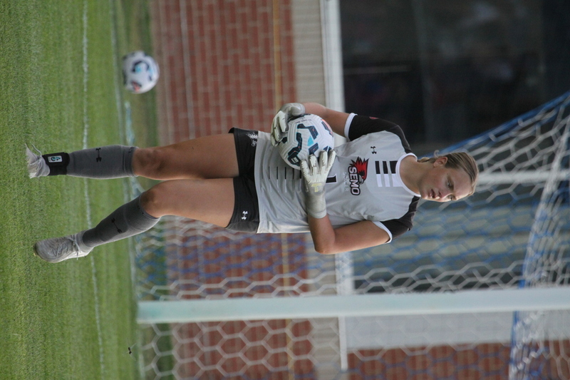 Saint Louis University (SLU) vs SEMO Womens Soccer 2025 A -X.jpg :: Saint Louis University (SLU) Billikens vs Southeast Missouri State University (SEMO) Redhawks Women's Soccer at Robert R. Hermann Stadium on the St. Louis, Missouri, USA campus. The Pitch - A football or Soccer field is the playing surface for the game of association football. It's dimensions and markings are defined by Law 1 of the Laws of the Game, The Field of Play. SLU is a Division I A10 Champion and a NCAA Championships competitor and SEMO is a 9th ranked Division II team matched up in this exhibition game. SLU won 5-0. 
