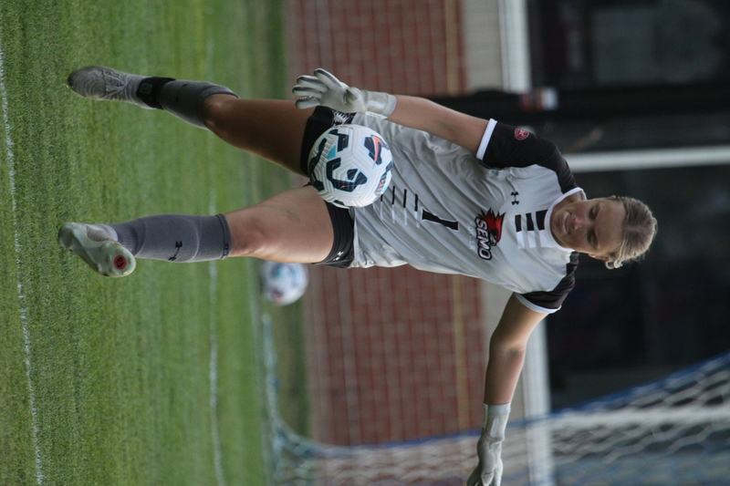 Saint Louis University (SLU) vs SEMO Womens Soccer 2025 A -XIII.jpg :: Saint Louis University (SLU) Billikens vs Southeast Missouri State University (SEMO) Redhawks Women's Soccer at Robert R. Hermann Stadium on the St. Louis, Missouri, USA campus. The Pitch - A football or Soccer field is the playing surface for the game of association football. It's dimensions and markings are defined by Law 1 of the Laws of the Game, The Field of Play. SLU is a Division I A10 Champion and a NCAA Championships competitor and SEMO is a 9th ranked Division II team matched up in this exhibition game. SLU won 5-0. 